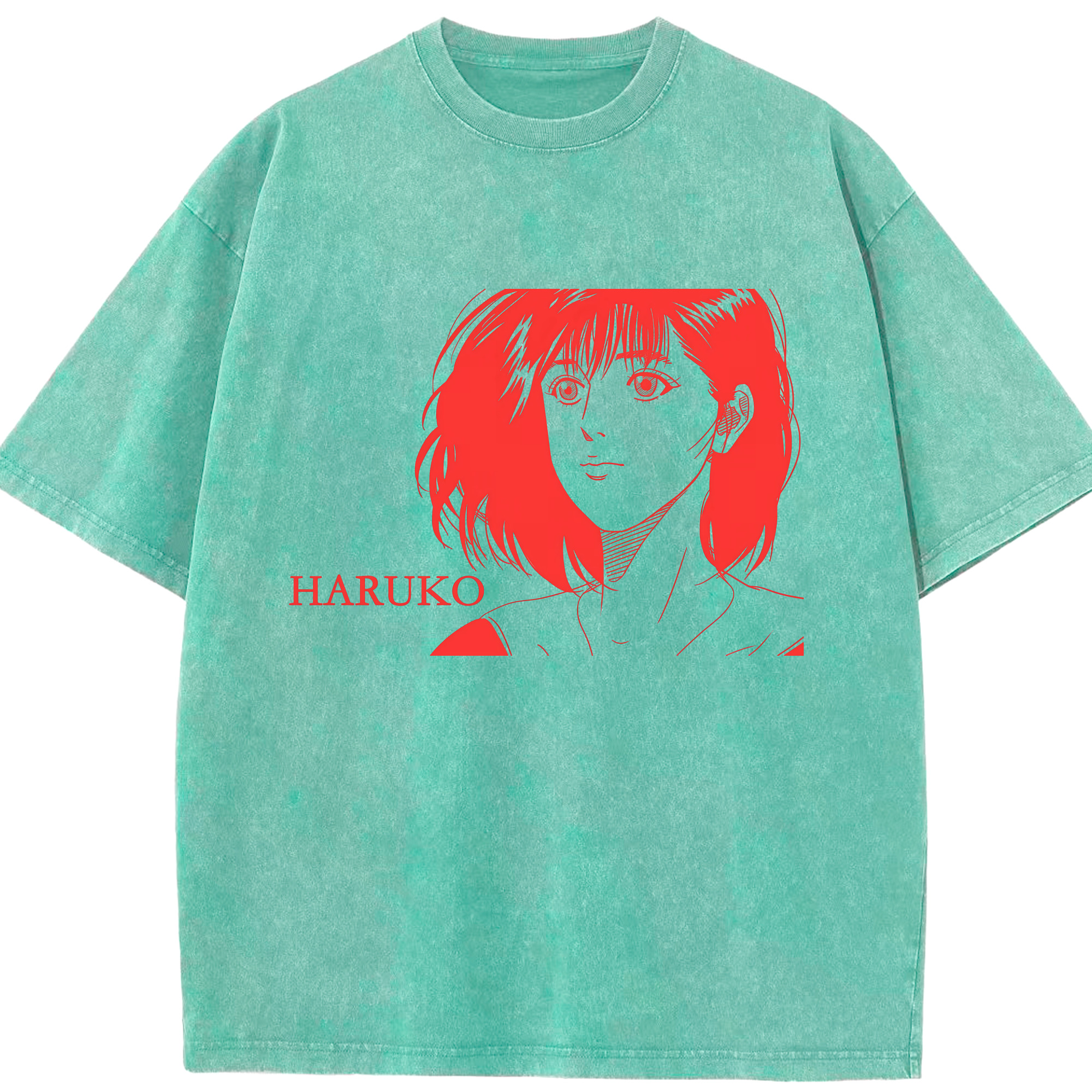 （画像用） SLAM DUNK／スラムダンク 綿100% ヴィンテージ風 半袖Tシャツ（フロントプリント）